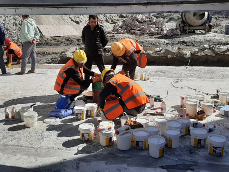 Venus Construction_Sunkoshi -Dam Spillway