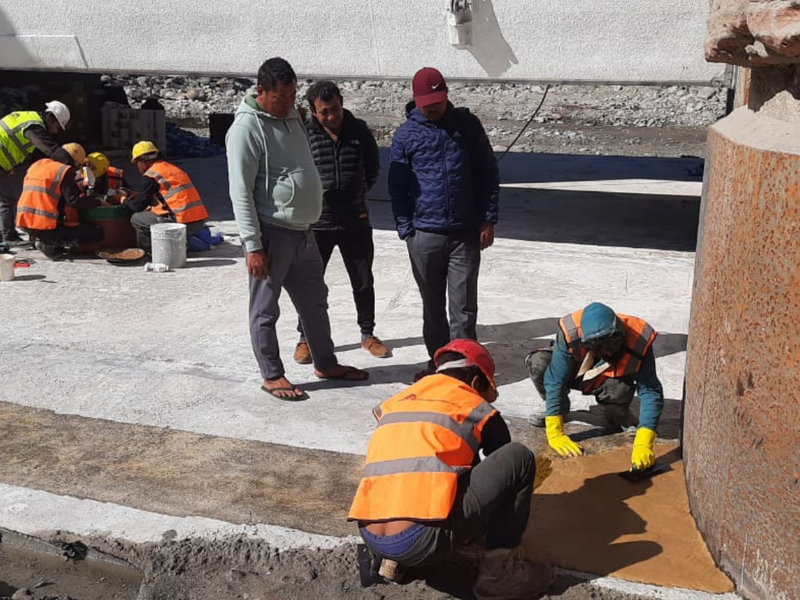 Venus Construction_Sunkoshi -Dam Spillway