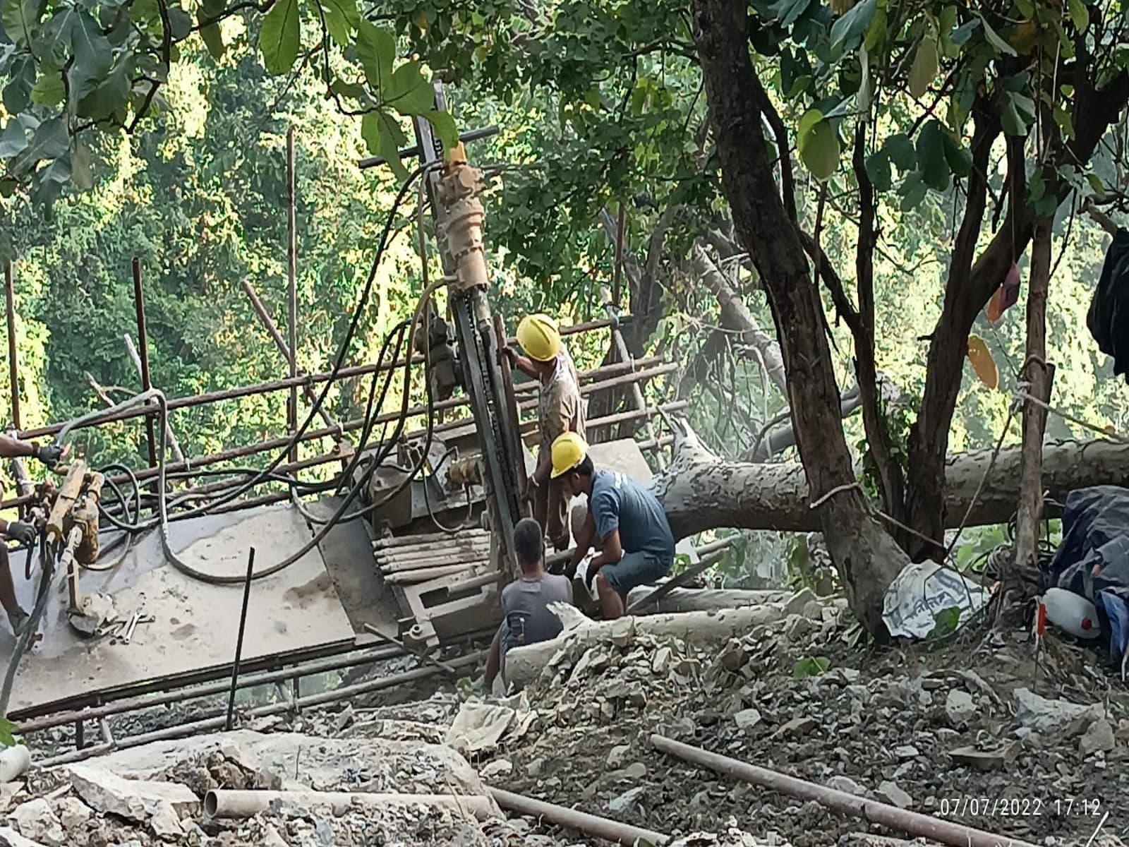 Lumbini Cable Car – Tower No. 7 – Slope Stabilization & Foundation Strengthening Works