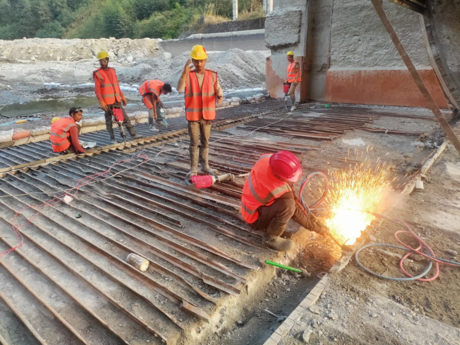 Venus Construction_Sunkoshi -Dam Spillway