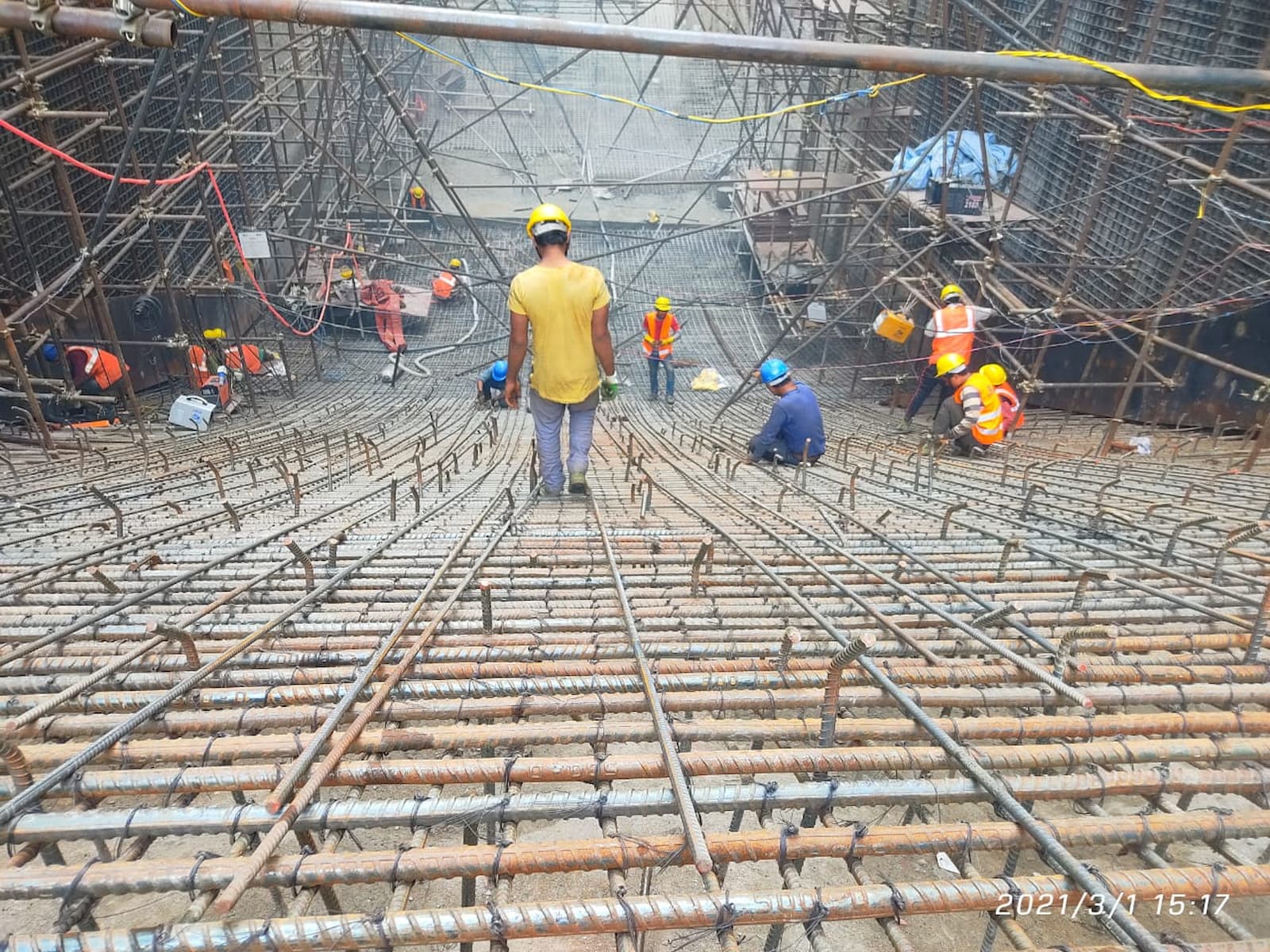 Middle Marsyangdi_Venus Construction M60 concreting2