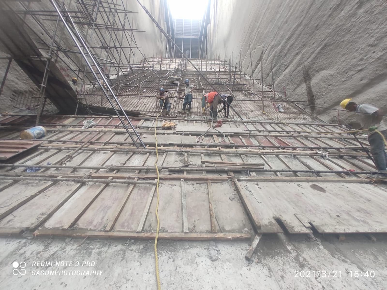 Middle Marsyangdi_Venus Construction M60 concreting3