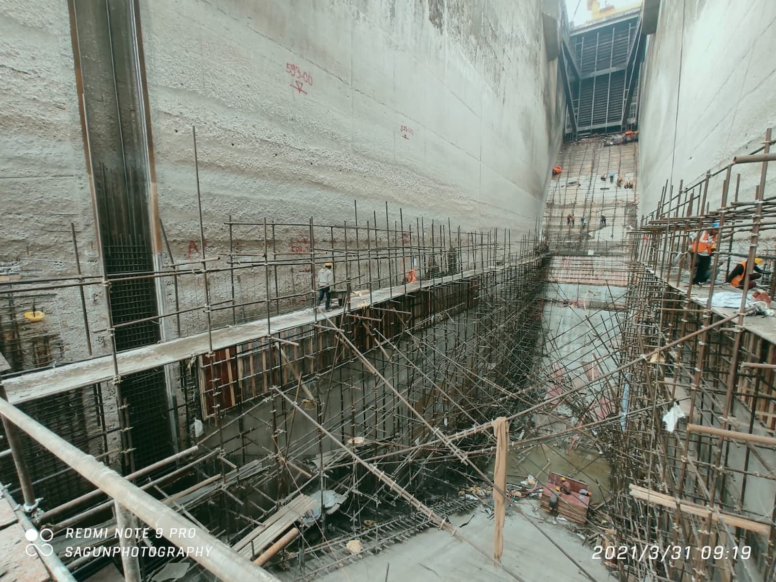 Middle Marsyangdi_Venus Construction M60 concreting4