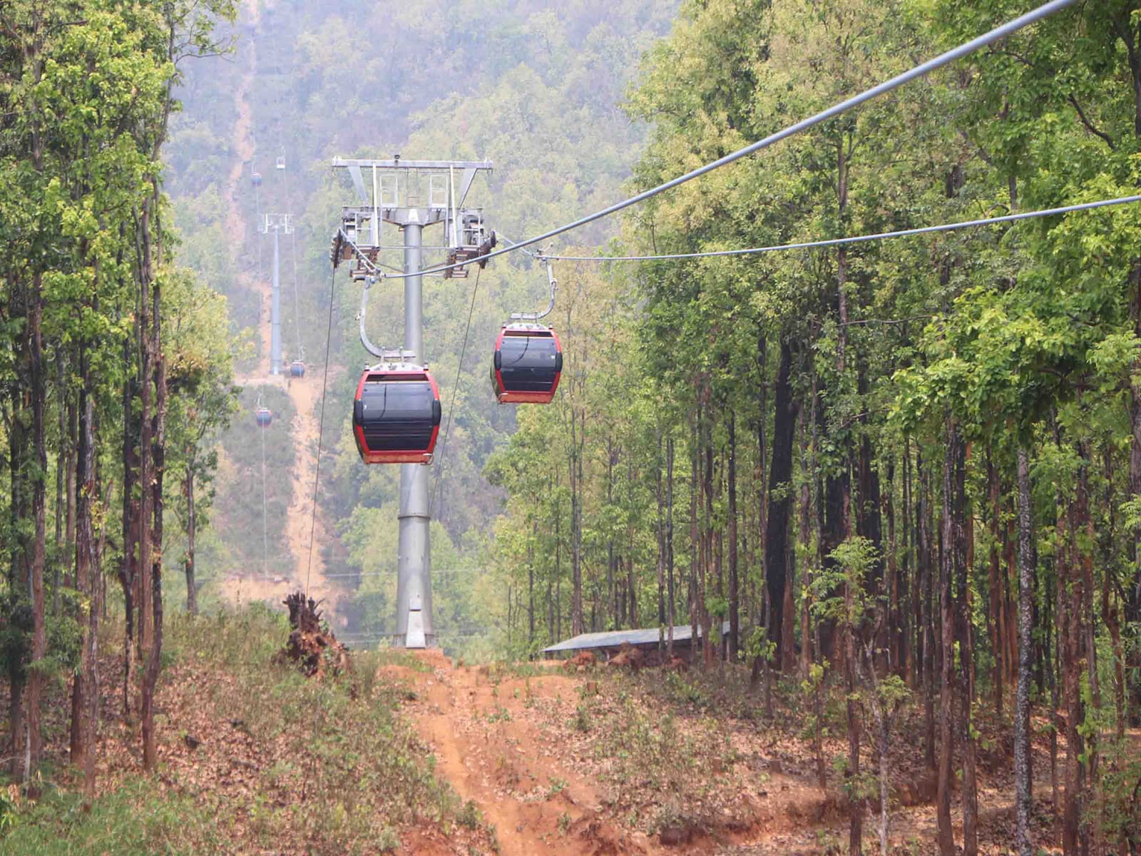 Maulakali Cable Car