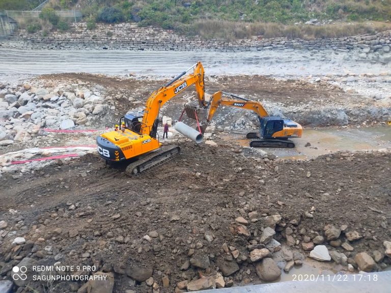 Middle Marsyangdi_Venus Construction access road1