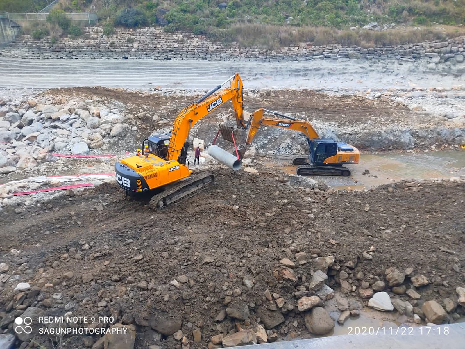 Middle Marsyangdi_Venus Construction access road1