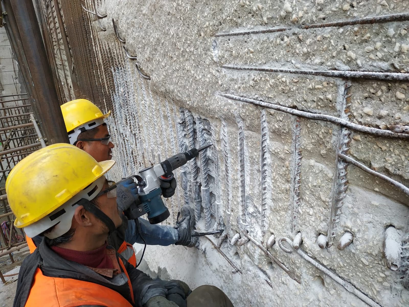 Middle Marsyangdi_Venus Construction drilling & anchoring3