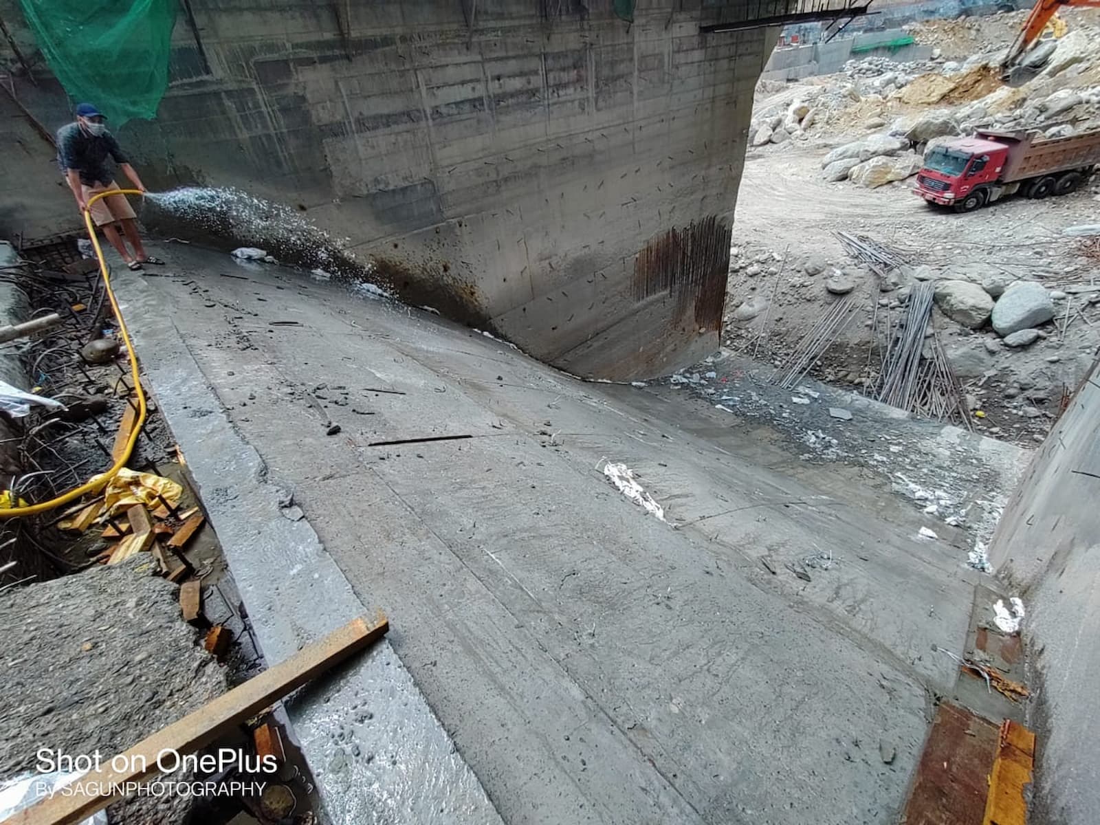 Middle Bhotekoshi Venus Construction m60 concrete4